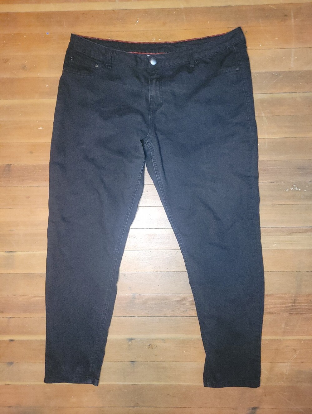 Black Stretchy Skinny Fit Jeans